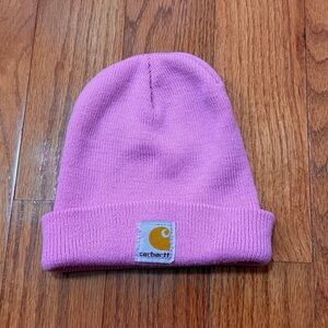 Carhartt Newborn Baby Knit Beanie Hat - Pink